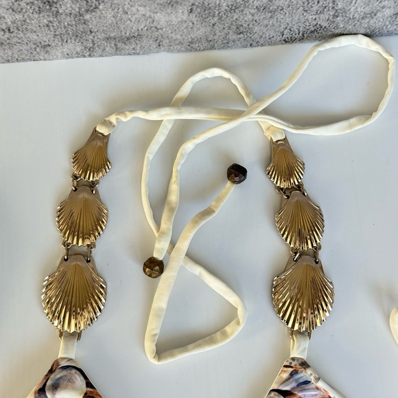 Empire Of Summer Shell Embellished Bikini - Beach Chic Look - Picture 7 of 7